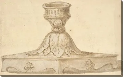 Картина Дизайн для декорированной основы подсвечника