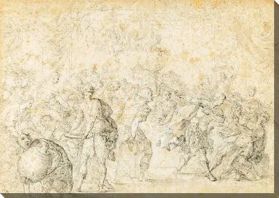 Сцена троянской войны