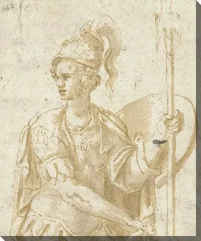 Картина Генерал в старинном костюме