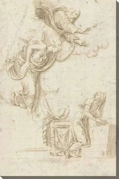 Картина Провозглашения, с Богом-Отцом