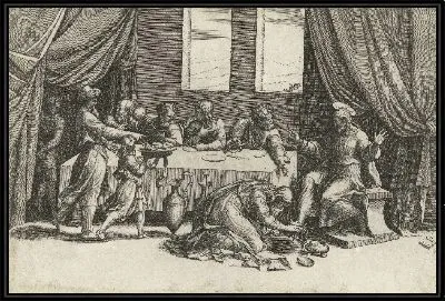 Христос в доме Симона Фарисея