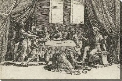 Картина Христос в доме Симона Фарисея