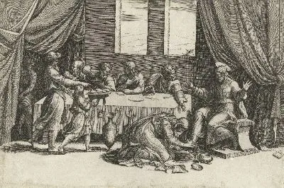 Христос в доме Симона Фарисея