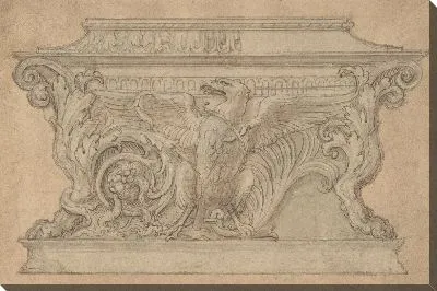 Картина Дизайн для Шкатулки с Орелом Гонзага