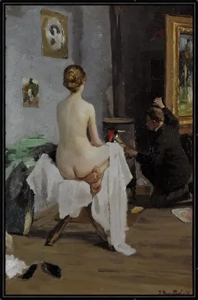 Картина Мастерская художника