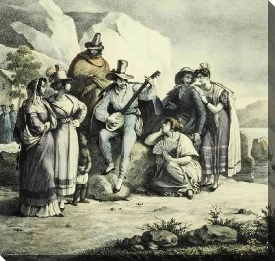 Картина Нравы Сан-Паулу