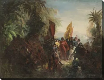 Картина Открытие Америки