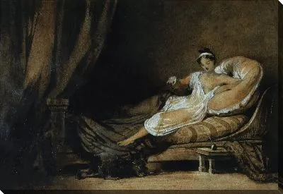 Картина Женщина из Буэнос-Айреса на диване