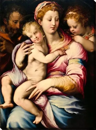 Картина Святое Семейство со святым Иоанном Крестителем