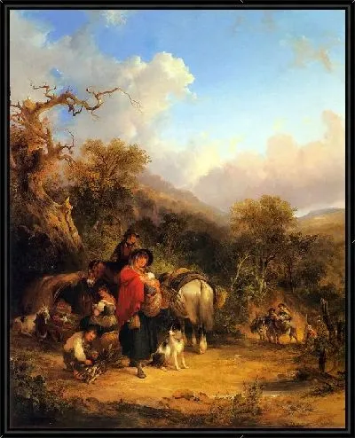 Картина Отдых на обочине (A Rest by the Roadside)
