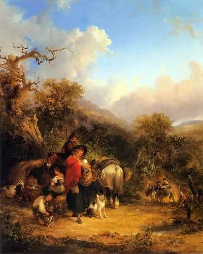 Картина Отдых на обочине (A Rest by the Roadside)