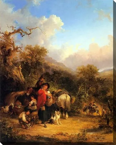 Картина Отдых на обочине (A Rest by the Roadside)