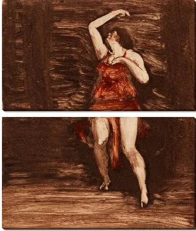 Картина Айседора в агонии