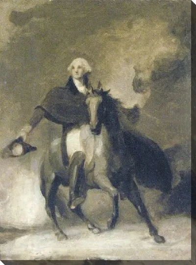 Картина Подготовительное занятие по конному портрету