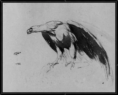 Картина Орел (из этюдника)