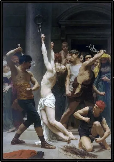 Картина Бичевание Иисуса (Flagellation de Notre Seigneur Jesus Christ)