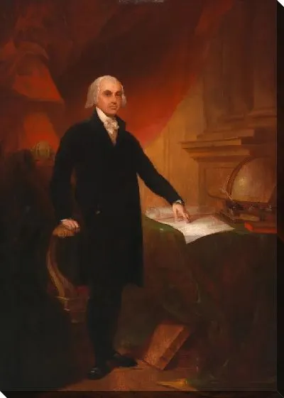 Картина Джеймс Мэдисон