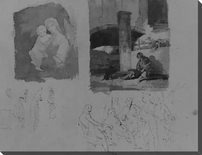 Картина Портрет мужчины (из этюдника)