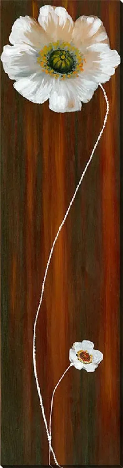 Картина маслом Белый цветок №4