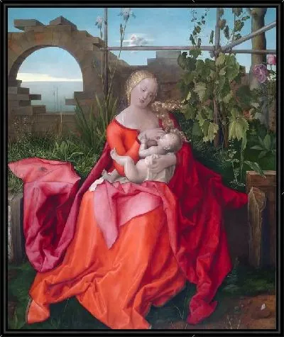 Картина Мадонна с младенцем (The Virgin and Child) №19