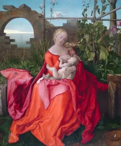 Плакат Мадонна с младенцем (The Virgin and Child) №19