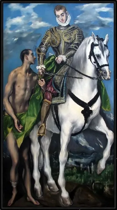 Картина Святой Мартин (Saint Martin and The Begger)