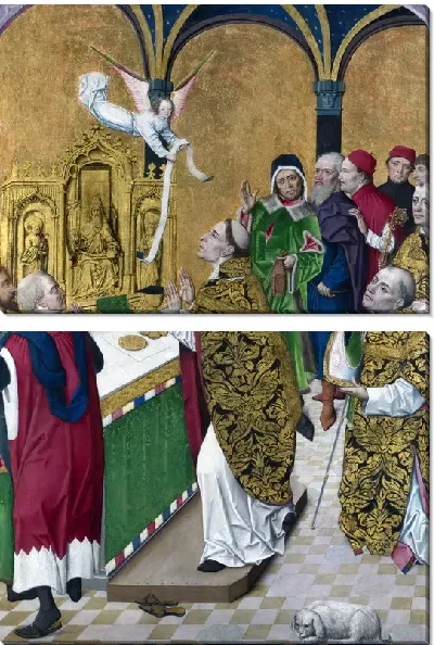 Модульная картина Святой Гиберт (Saint Hubert)