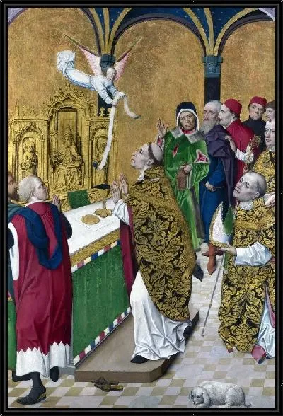 Картина Святой Гиберт (Saint Hubert)