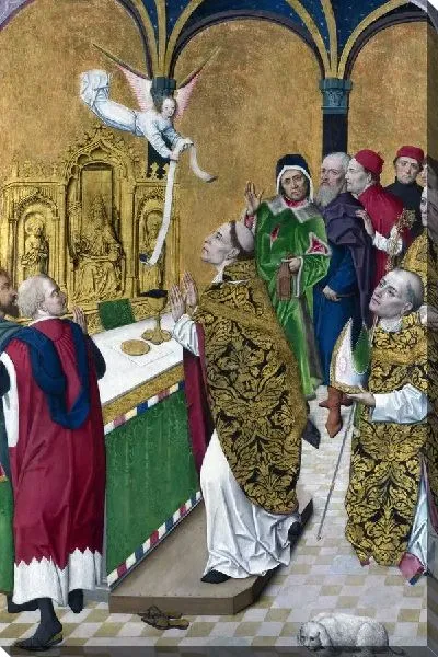 Картина маслом Святой Гиберт (Saint Hubert)