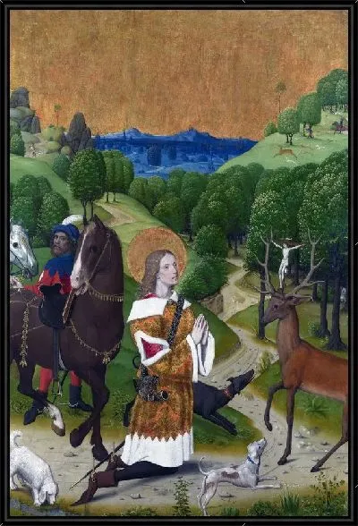 Картина Обращение святого Юбера (The Conversion of Saint Huber)