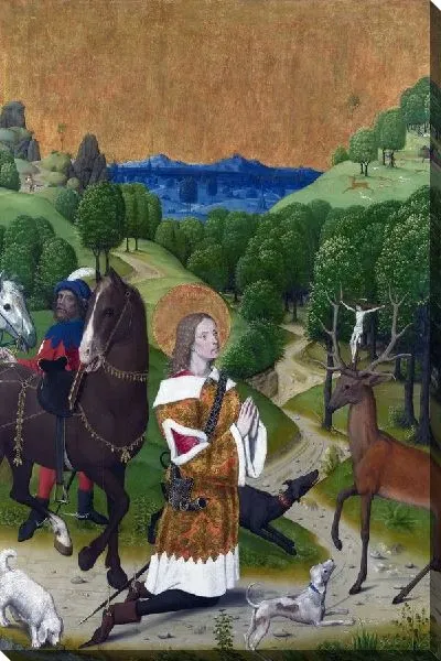 Картина маслом Обращение святого Юбера (The Conversion of Saint Huber)