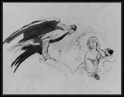 Орел и Леди (из альбома для рисования)