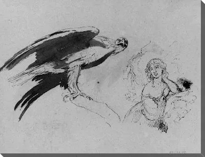 Орел и Леди (из альбома для рисования)