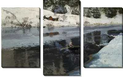 Картина Монахи на палубе