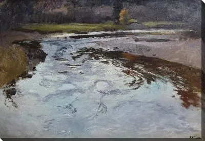 Картина Река в Болье