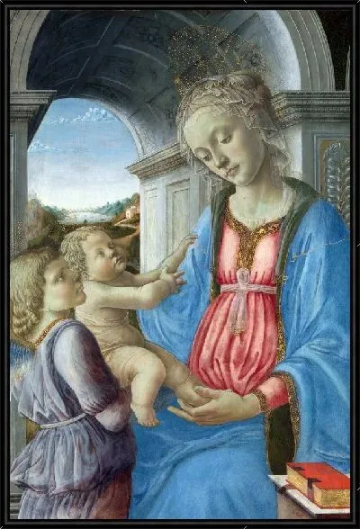 Картина Мадонна с младенцем (The Virgin and Child) №20