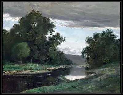 Картина Прибрежный пейзаж  (Coastal Landscape)