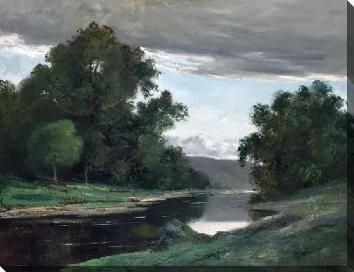 Картина маслом Прибрежный пейзаж  (Coastal Landscape)