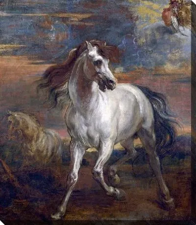 Картина маслом Лошадь (Horses)