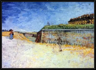 Картина Бастионы Парижа (Ramparts of Paris 2)