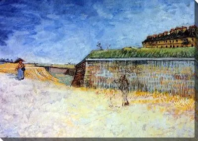 Картина маслом Бастионы Парижа (Ramparts of Paris 2)