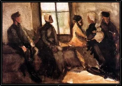 Картина Зал ожидания (Waiting Room)
