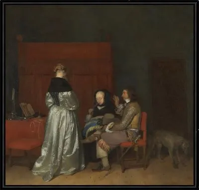 Галантная беседа, известная как "отеческое наставление"