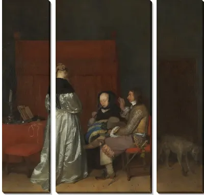 Галантная беседа, известная как "отеческое наставление"