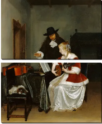 Картина Урок музыки