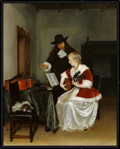 Картина Урок музыки