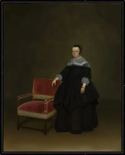 Картина Маргарета Ван Хексберген (1614-1676)