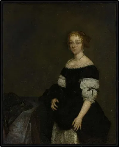Картина Алетта Панкрас (1649-1707) жена Франсуа де Вика