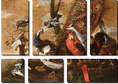 Картина Птичий Концерт