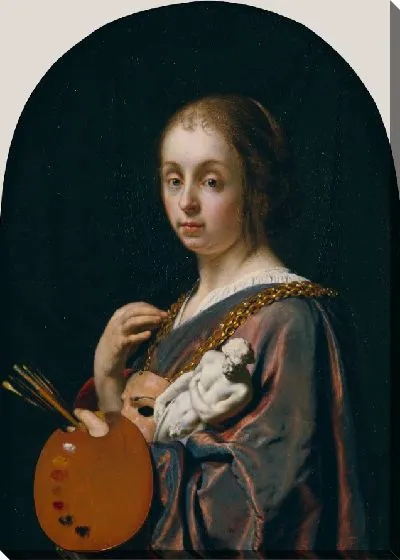 Картина Пиктура (Аллегория живописи)